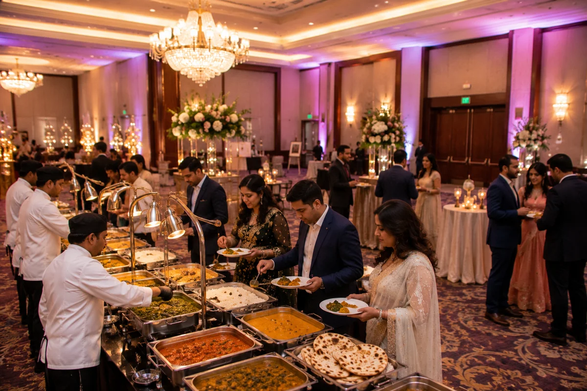 Saffron Grill Premium Catering Spread