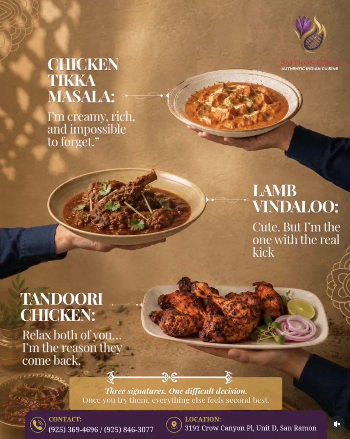 Saffron Grill Instagram post 10